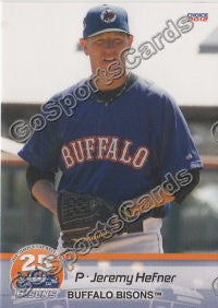 2012 Buffalo Bisons Jeremy Hefner