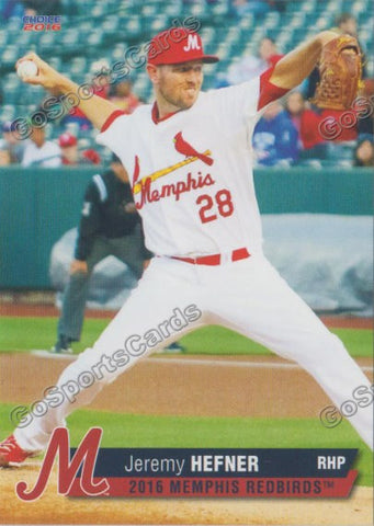 2016 Memphis Redbirds Jeremy Hefner