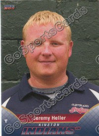2011 Kinston Indians Jeremy Heller