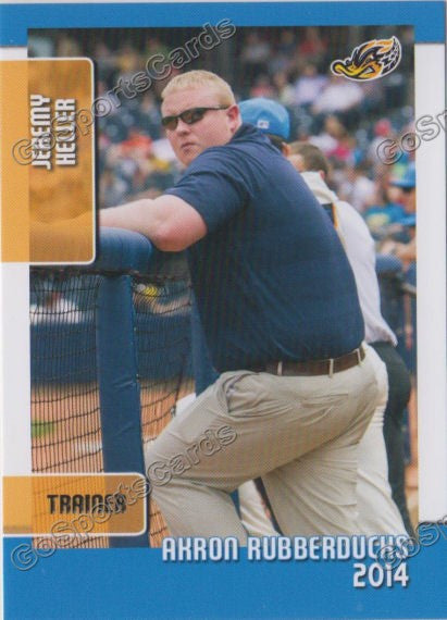 2014 Akron RubberDucks Jeremy Heller