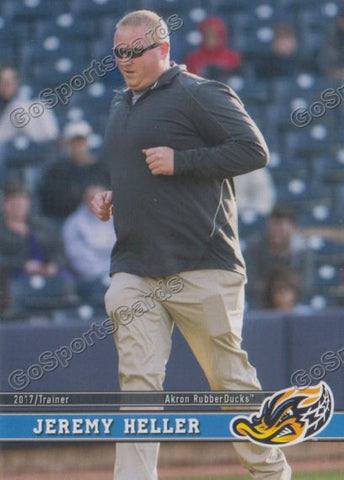 2017 Akron RubberDucks Jeremy Heller