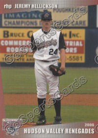 2006 Hudson Valley Renegades Jeremy Hellickson