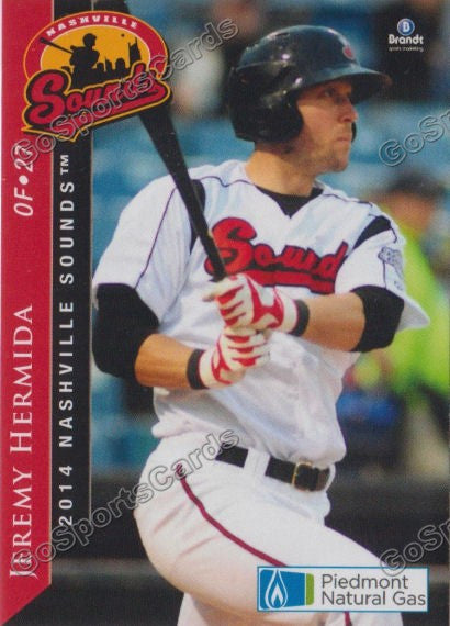 2014 Nashville Sounds Jeremy Hermida