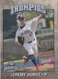 2012 Lehigh Valley IronPigs Jeremy Horst