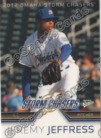 2012 Omaha Storm Chasers Jeremy Jeffress