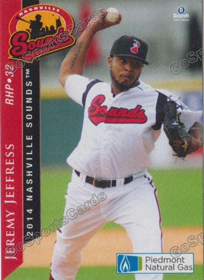 2014 Nashville Sounds Jeremy Jeffress