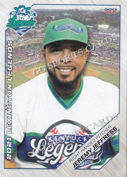 2021 Lexington Legends Jeremy Jeffress