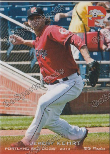 2013 Portland Sea Dogs Jeremy Kehrt