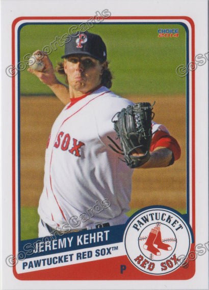 2014 Pawtucket Red Sox Jeremy Kehrt