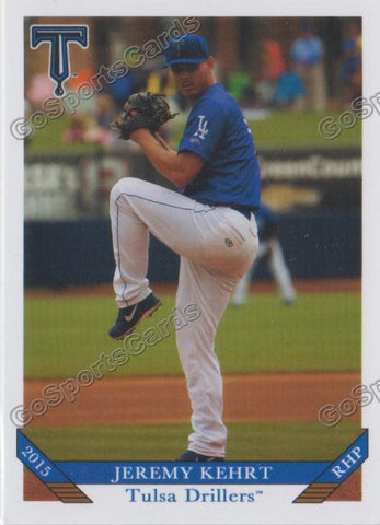 2015 Tulsa Drillers Jeremy Kehrt