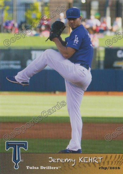 2016 Tulsa Drillers Jeremy Kehrt