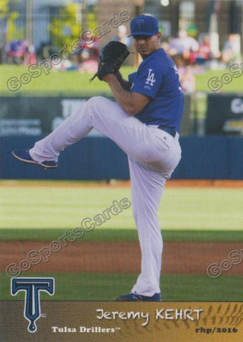 2016 Tulsa Drillers Jeremy Kehrt