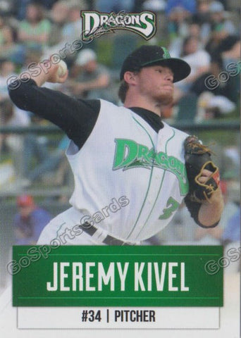 2015 Dayton Dragons Jeremy Kivel
