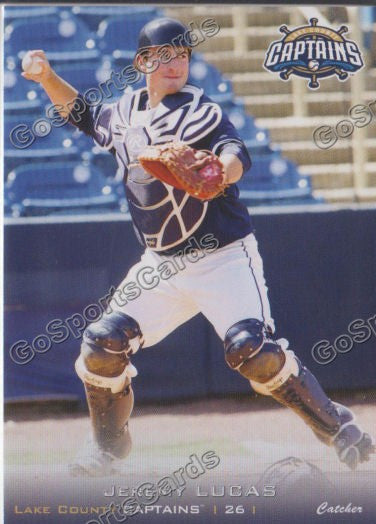 2013 Lake County Captains Jeremy Lucas Error