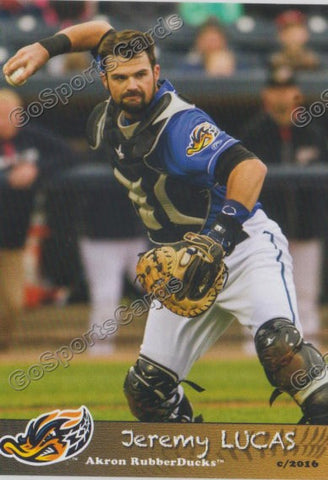 2016 Akron Aeros Jeremy Lucas