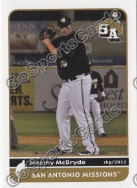 2012 San Antonio Missions Jeremy McBryde