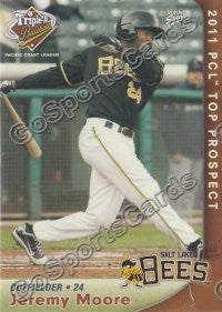 2011 Pacific Coast League Top Prospects PCL Jeremy Moore