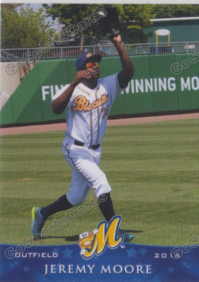 2014 Montgomery Biscuits Jeremy Moore