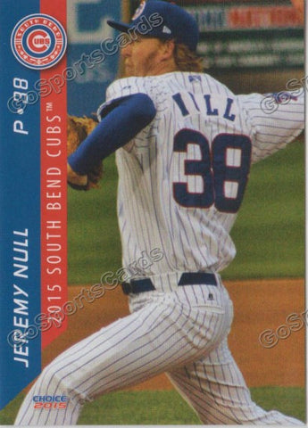 2015 South Bend Cubs Jeremy Null