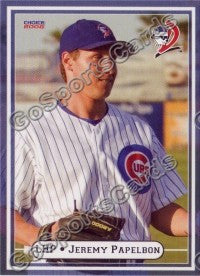 2008 Daytona Cubs Jeremy Papelbon