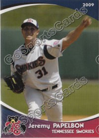 2009 Tennessee Smokies Jeremy Papelbon