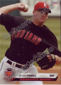 2010 Indianapolis Indians Jeremy Powell