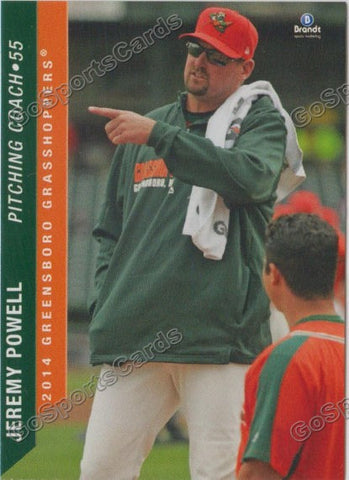 2014 Greensboro Grasshoppers Jeremy Powell