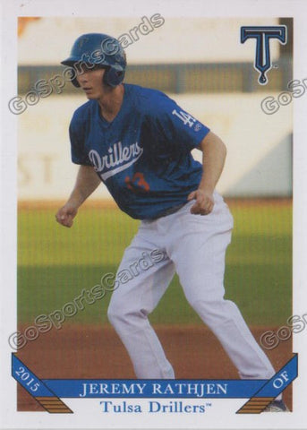 2015 Tulsa Drillers Jeremy Rathjen