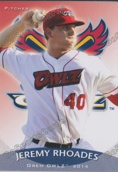 2014 Orem Owlz Jeremy Rhoades