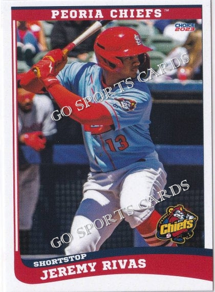 2023 Peoria Chiefs Jeremy Rivas