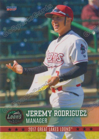 2017 Great Lakes Loons Jeremy Rodriguez