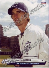 2009 Columbus Clippers Jeremy Sowers