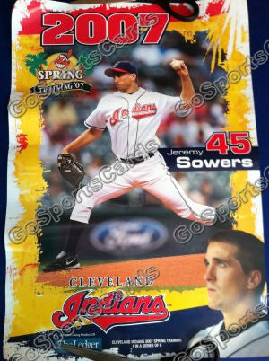 2007 Jeremy Sowers Spring Training SGA Poster