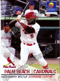 2010 Palm Beach Cardinals Jermaine Curtis