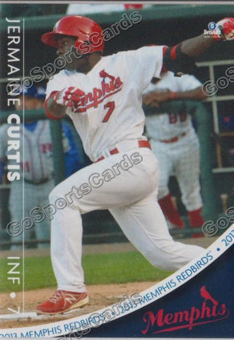 2013 Memphis Redbirds Jermaine Curtis