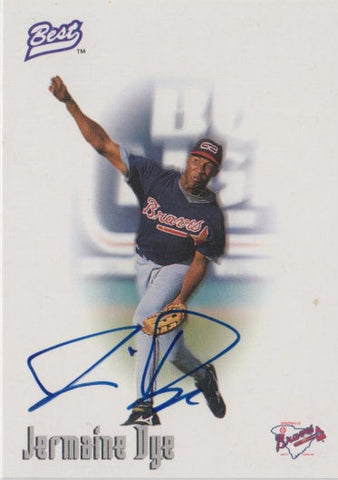 Jermaine Dye 1996 Best Autograph