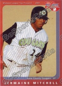 2007 Midwest League Top Prospects Jermaine Mitchell