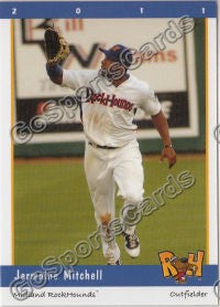 2011 Midland RockHounds Jermaine Mitchell