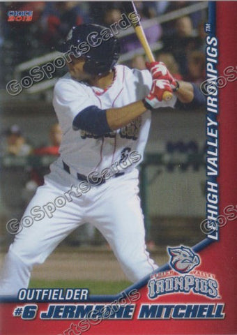 2013 Lehigh Valley IronPigs Jermaine Mitchell