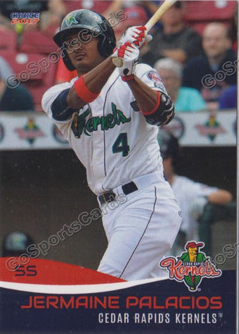 2017 Cedar Rapids Kernels Jermaine Palacios