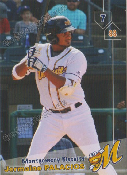 2019 Montgomery Biscuits Jermaine Palacios