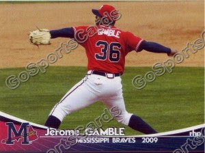 2009 Mississippi Braves Jerome Gamble