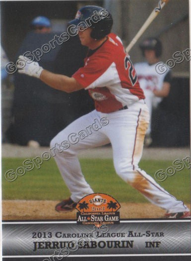 2013 Carolina League All Star Jerrud Sabourin