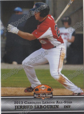 2013 Carolina League All Star Jerrud Sabourin