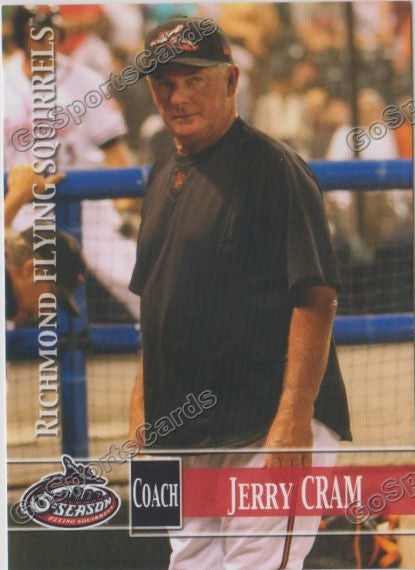 2014 Richmond Flying Squirrels Jerry Cram