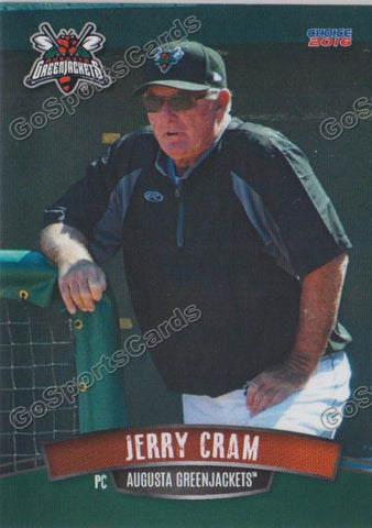 2016 Augusta Greenjackets Jerry Cram