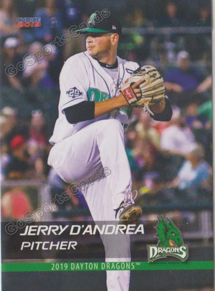 2019 Dayton Dragons Jerry D'Andrea