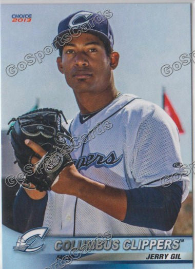2013 Columbus Clippers Jerry Gil