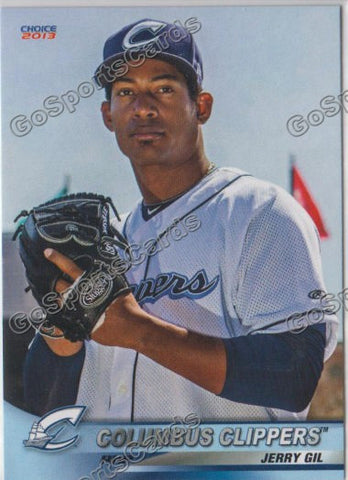 2013 Columbus Clippers Jerry Gil