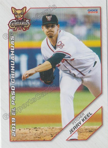 2019 El Paso Chihuahuas Jerry Keel